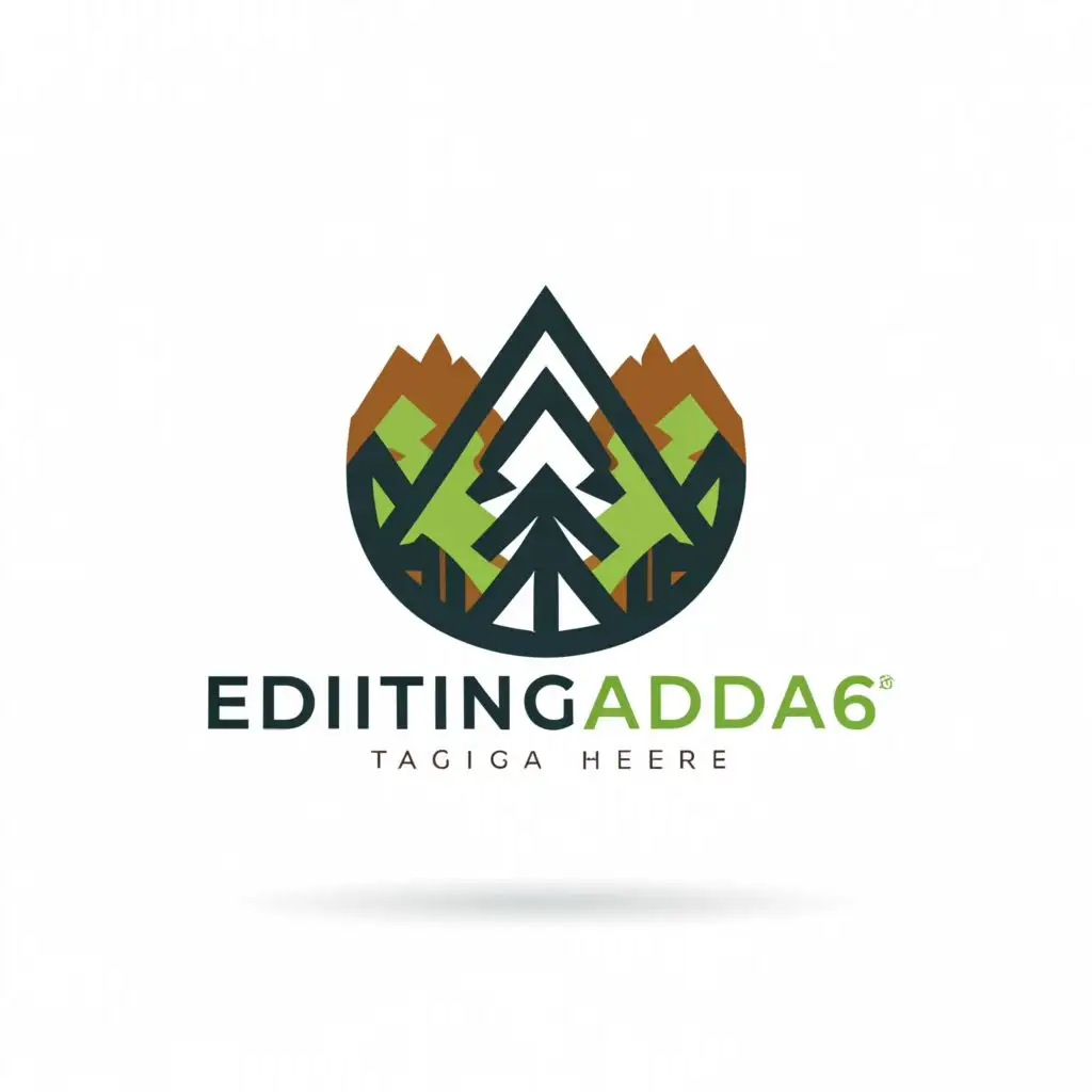 a logo design,with the text "editingadda61", main symbol:Nature  ,Moderate,be used in Entertainment industry,clear background