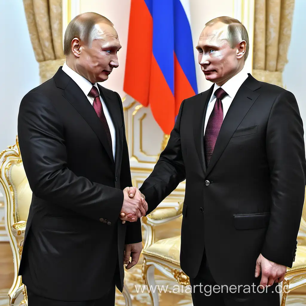 Political-Leaders-Putin-and-Mykola-Engaging-in-Diplomatic-Discussions