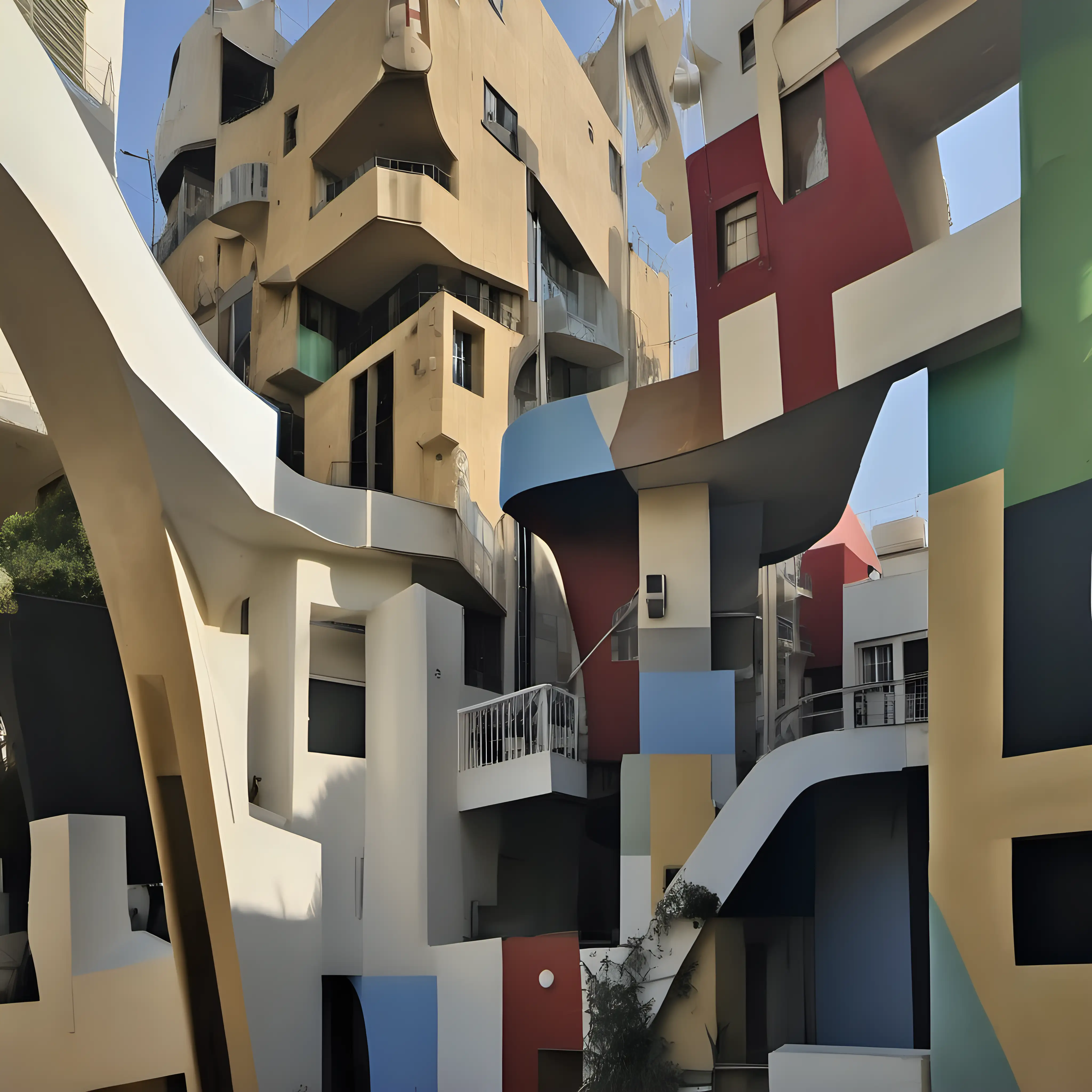 Dadaism Tel Aviv Architecture Abstract Art