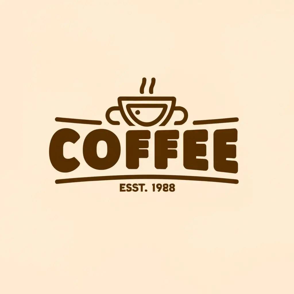 a logo design,with the text "coffee", main symbol:Cup,Moderate,be used in Restaurant industry,clear background