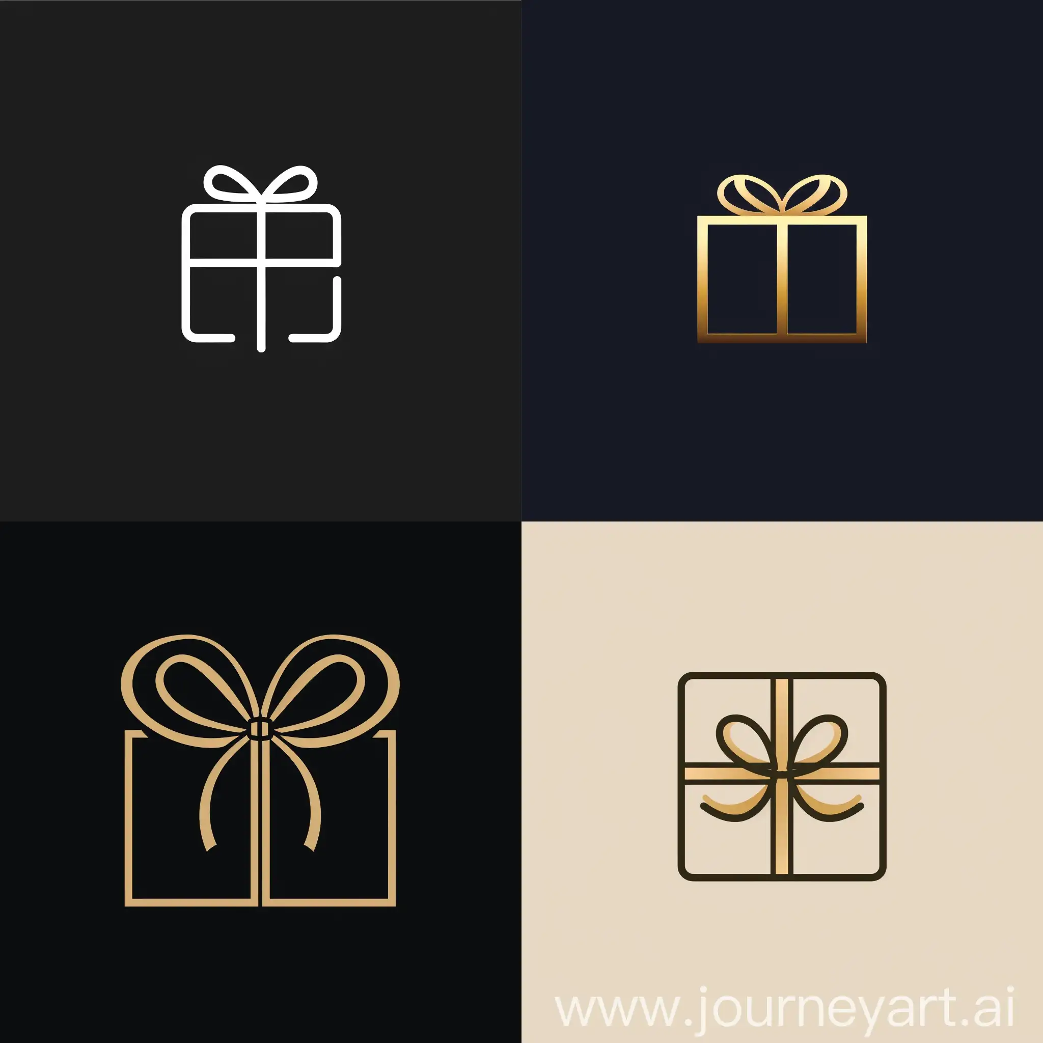 Elegant-Gift-Logo-Design-with-Versatile-Appeal
