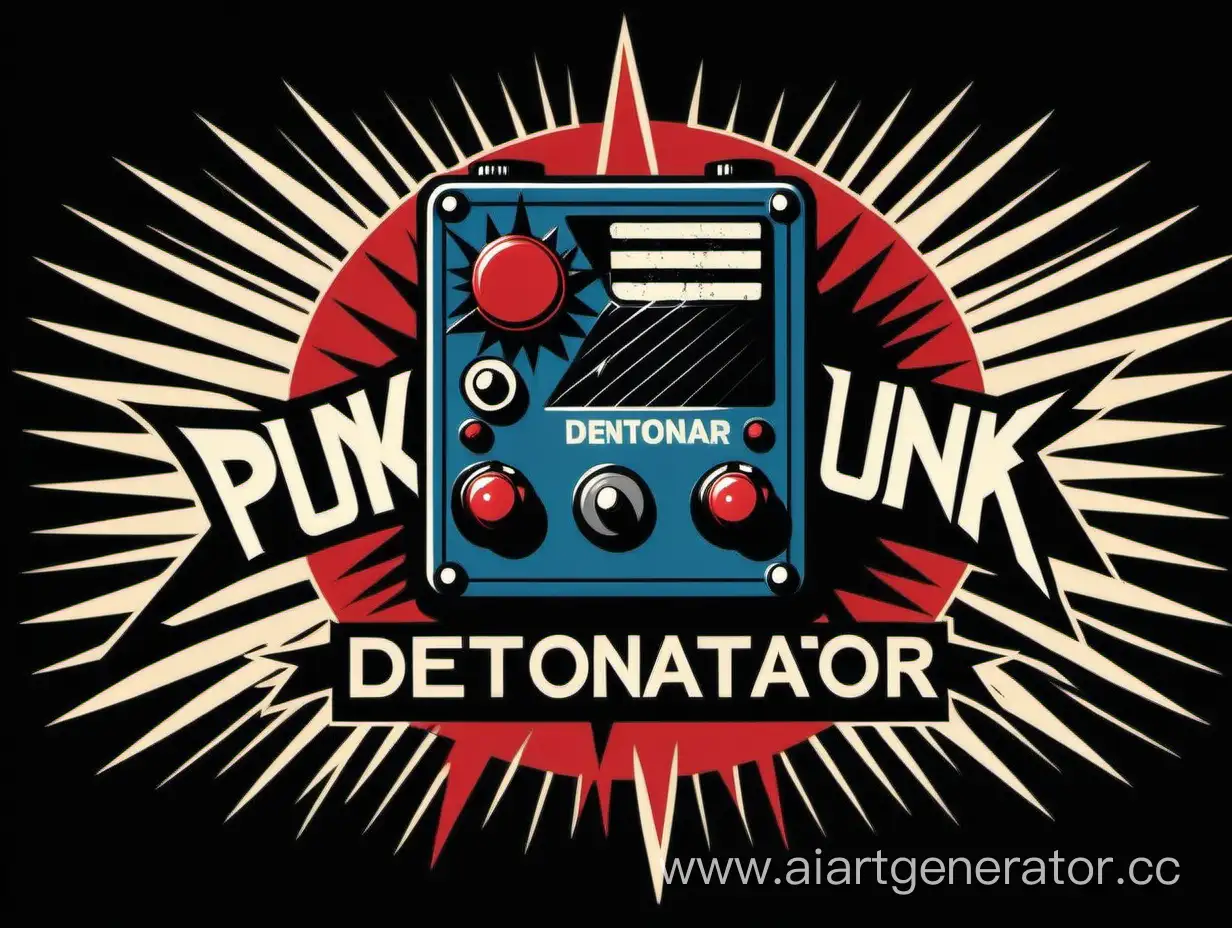 Punk-Detonator-Pedal-Guitar-Effects-Symbol