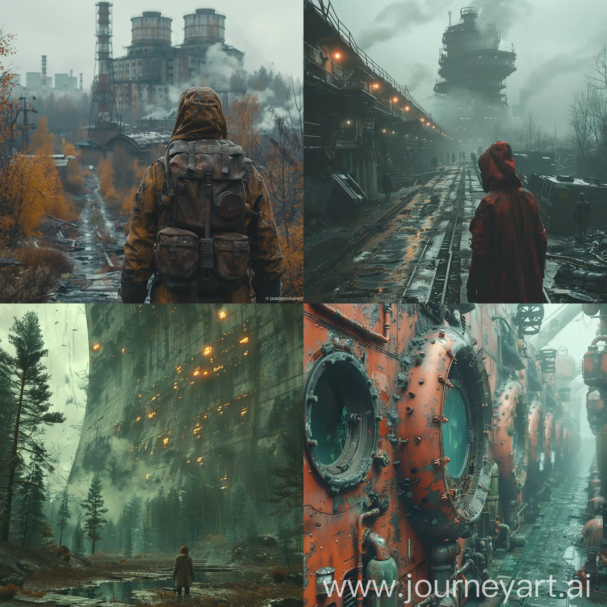 Futuristic Chernobyl:: ultramodern Chernobyl:: octane render --stylize 1000