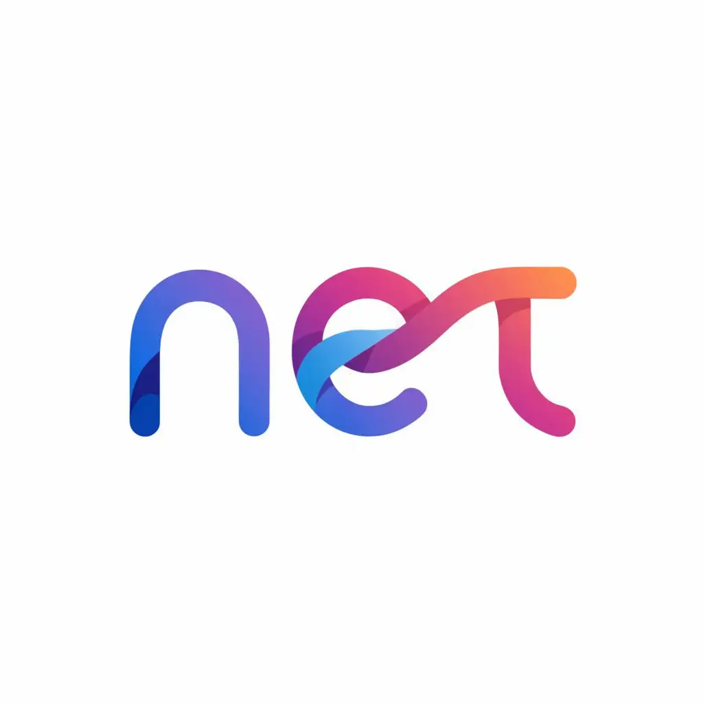 a logo design,with the text "net", main symbol:network mesh,Moderate,be used in Internet industry,clear background