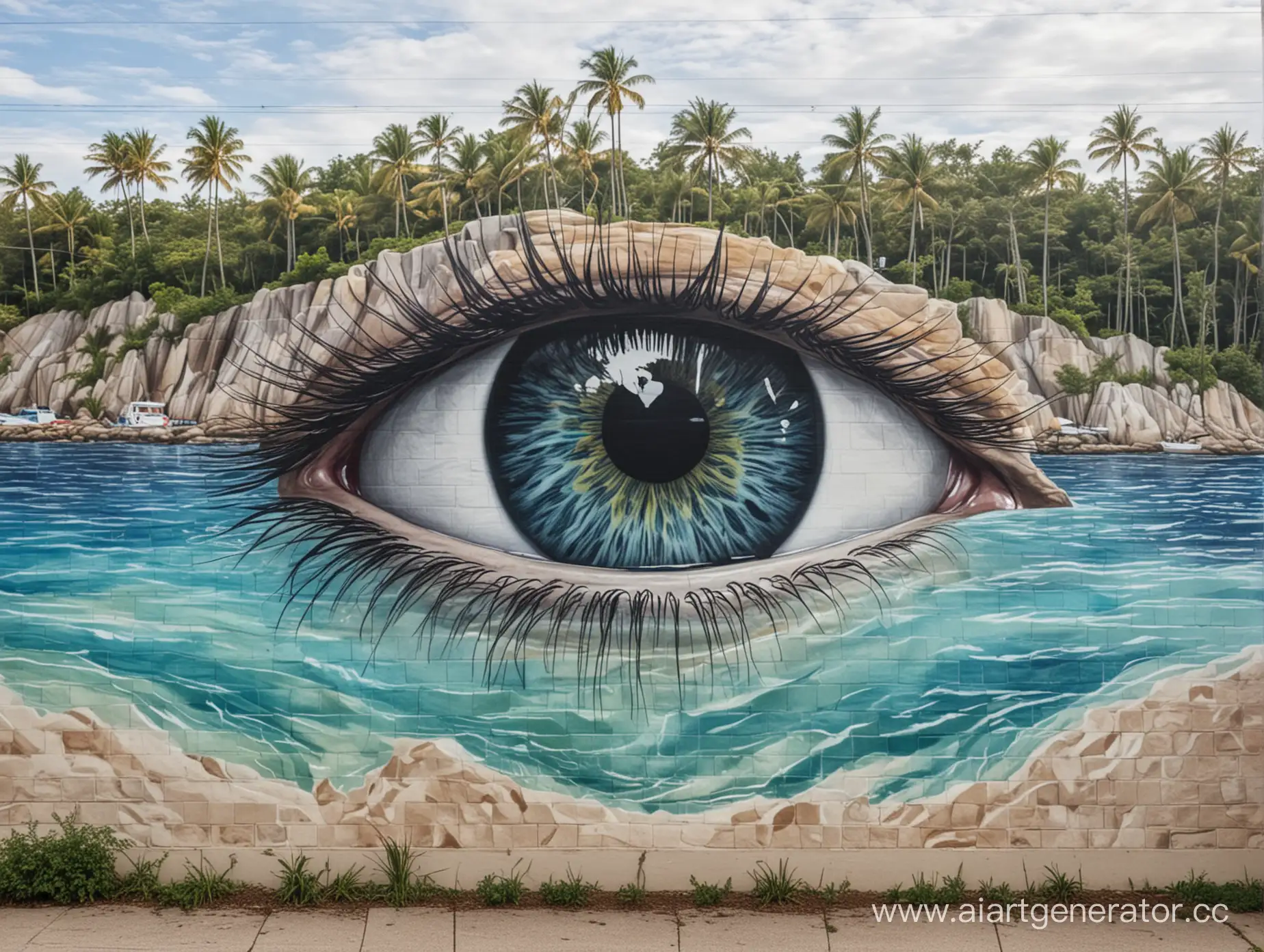 Mural-Art-Island-Reflected-in-the-Eye