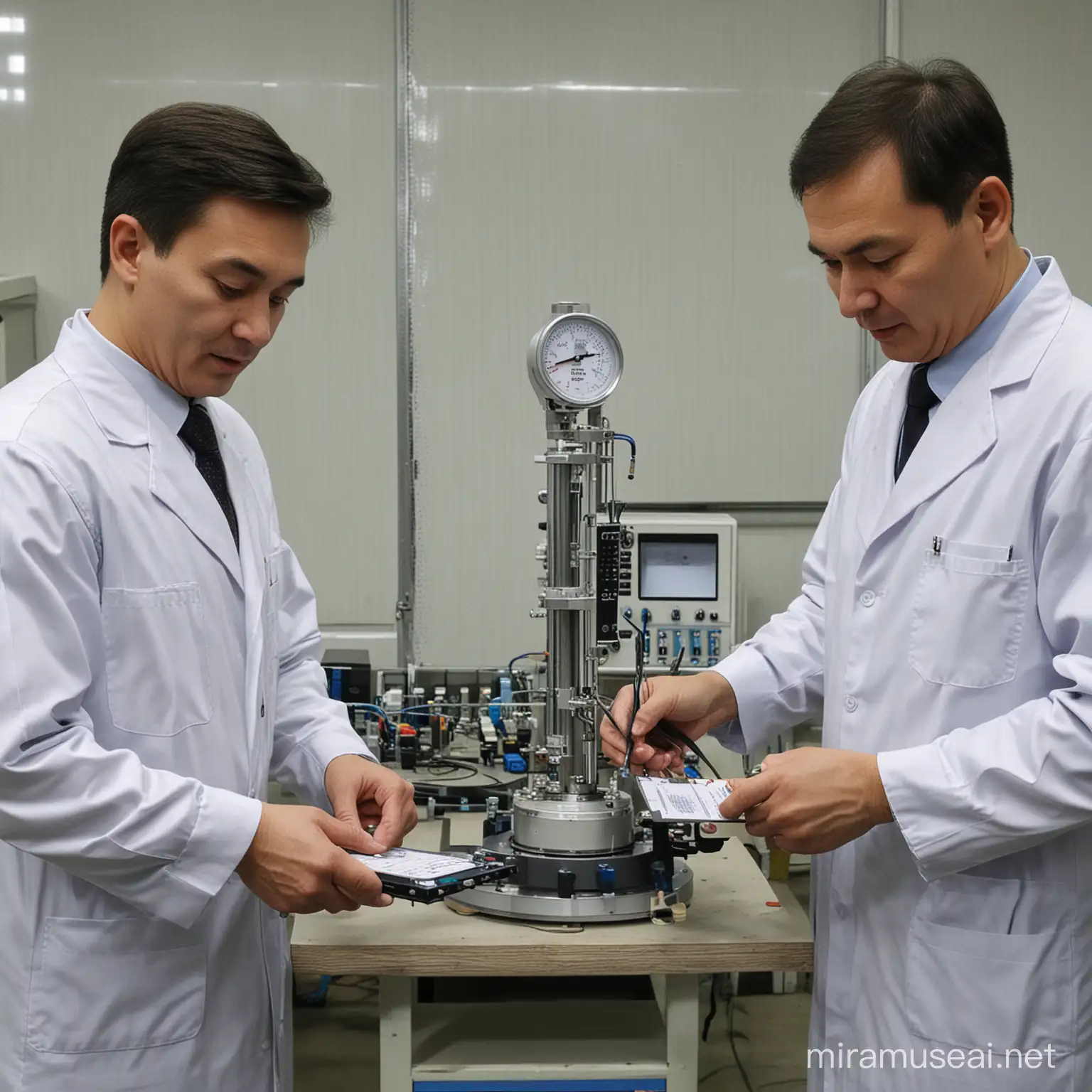 Производство в казахстане по созданию контрольно-измерительно техники,манометров
На изображение работают люди по созданию