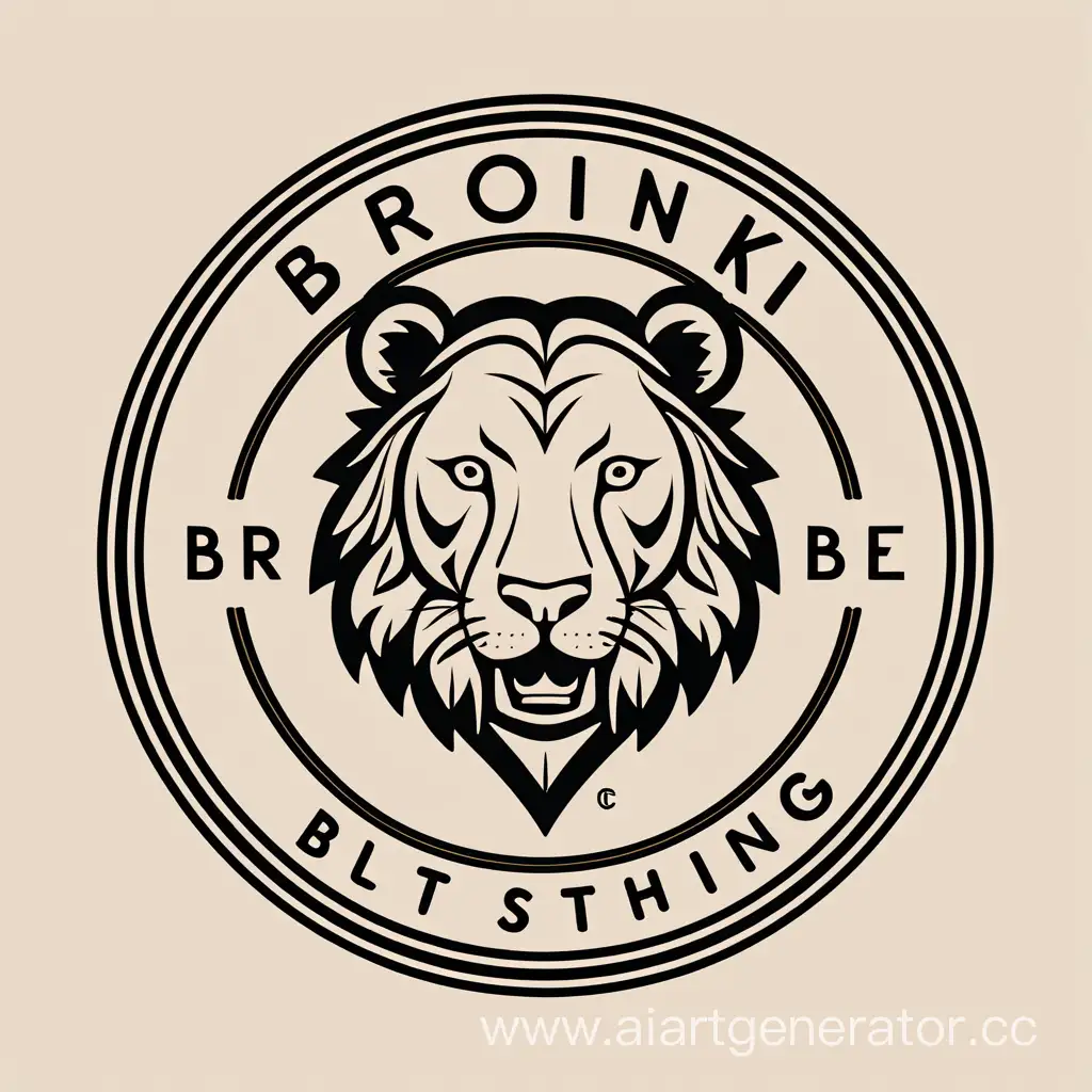 Логотип бренда одежды Bronki
