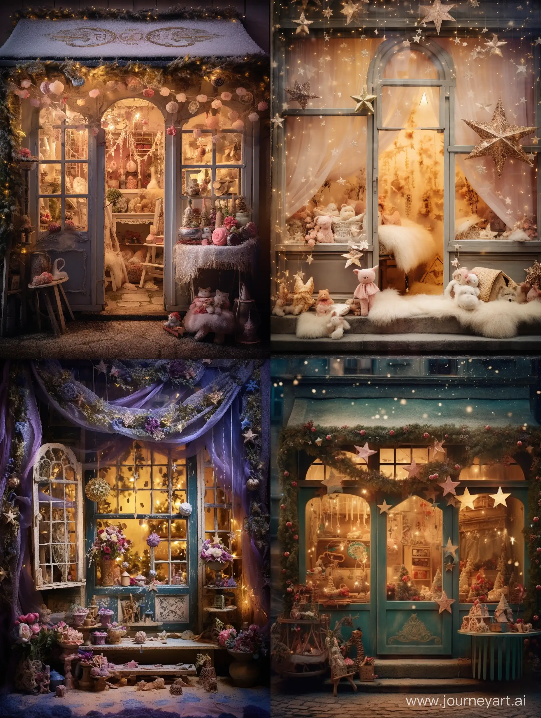Enchanting-Christmas-Fairy-Wool-Creations-in-Vintage-German-Shop