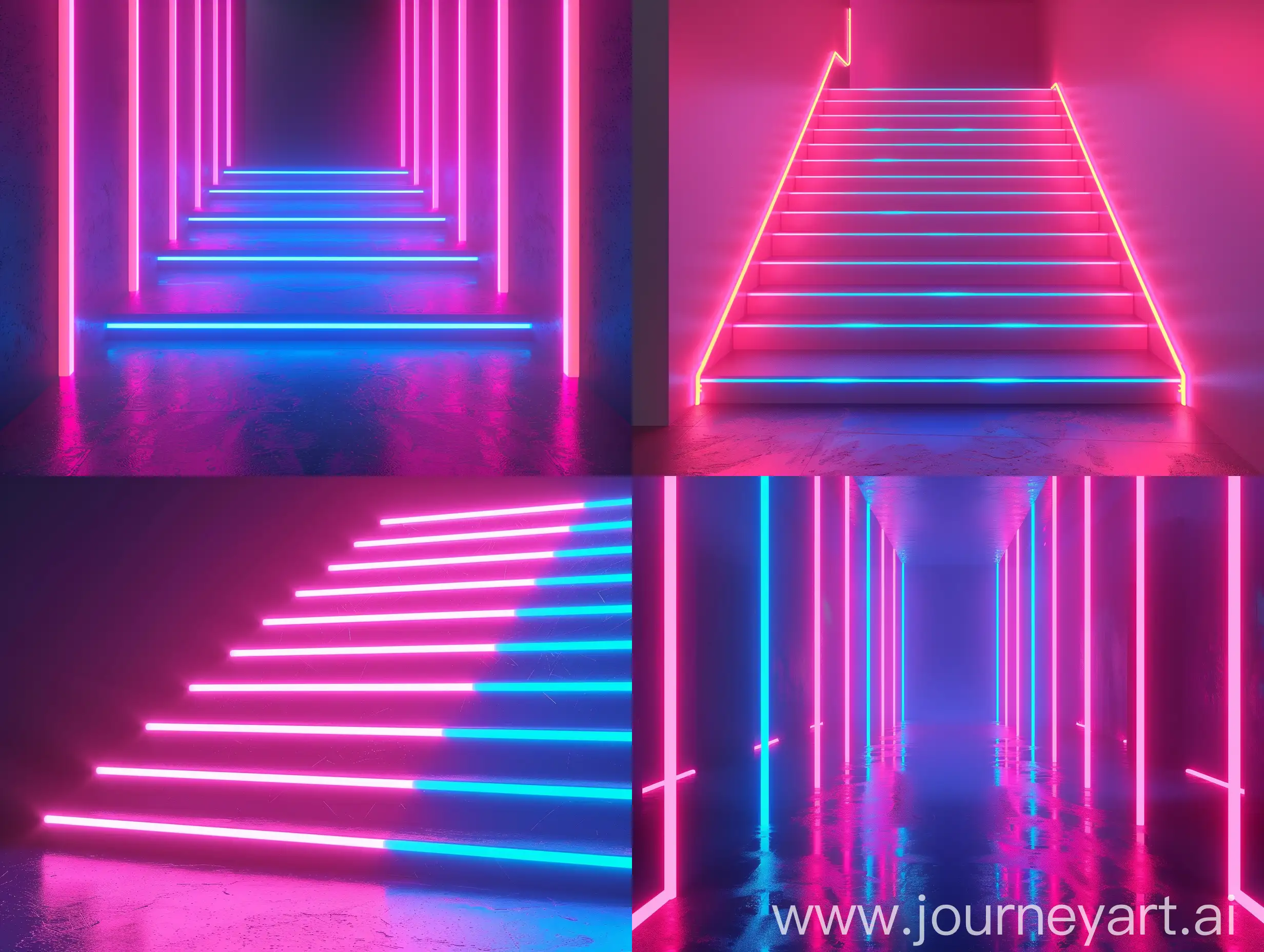 Abstract-Minimal-Neon-Background-with-Glowing-Pink-and-Blue-Lines