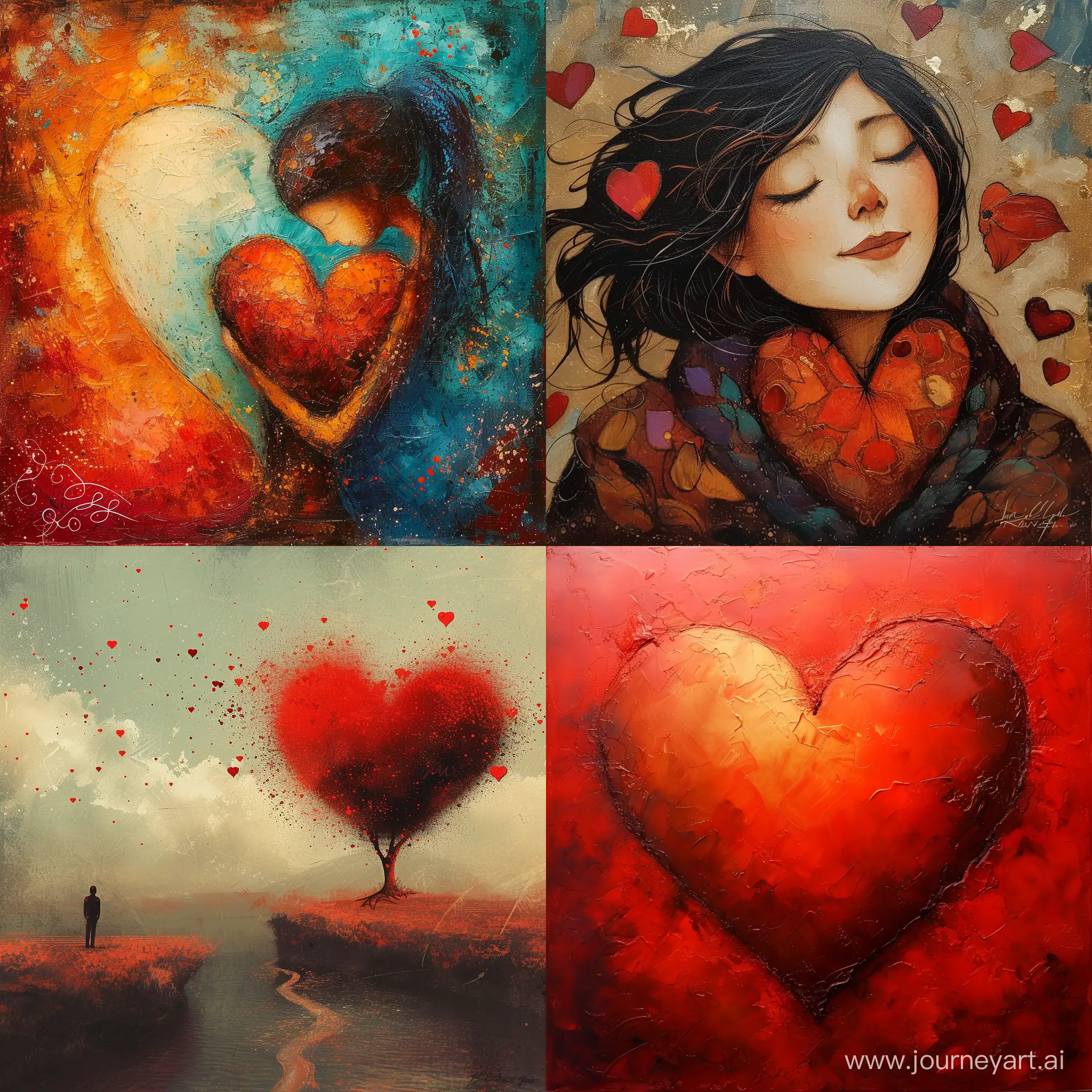 Romantic-Heartshaped-Artwork-with-Numerical-Elements
