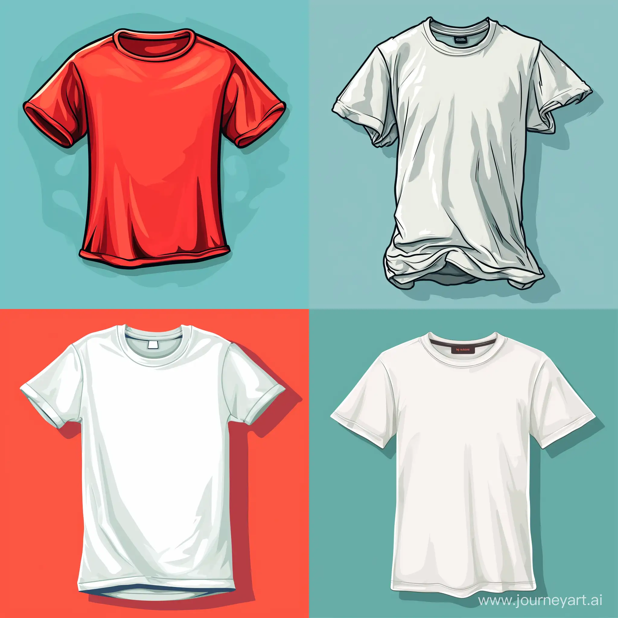t-shirt icon art authentic stylized minimalism illustration  realistic