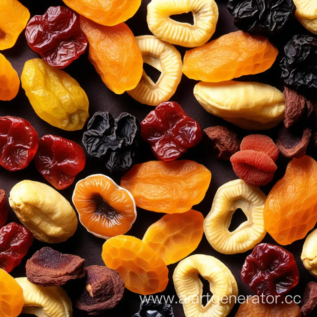 Colorful-Arrangement-of-Dried-Fruits-for-Healthy-Snacking