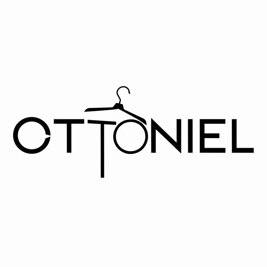 logo para marca de ropa con la palabra Ottoniel