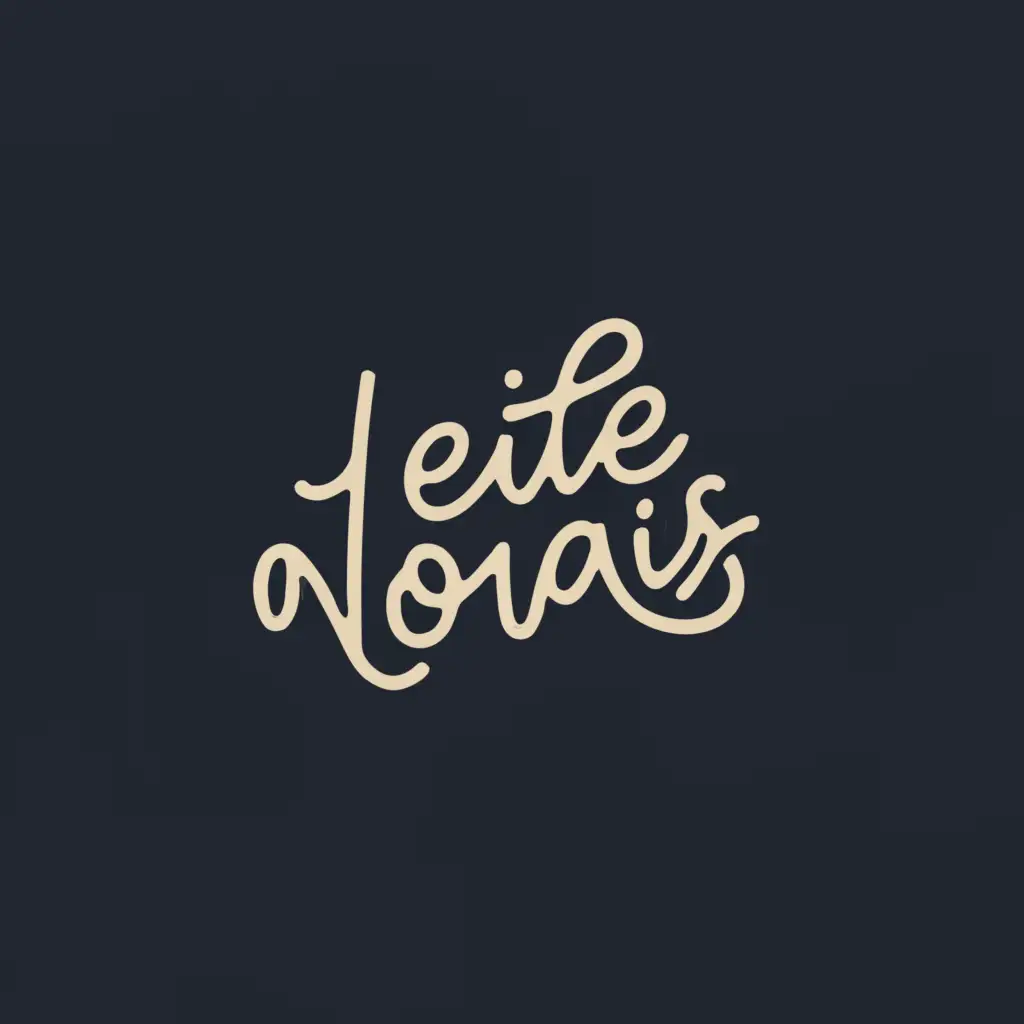 a logo design,with the text "Leite Novais", main symbol:hand,Moderate,be used in Retail industry,clear background