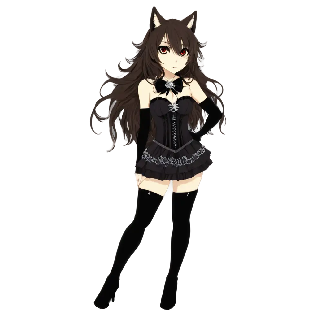 Gothic-Lolita-Furry-Wolf-Girl-PNG-Captivating-Art-for-Diverse-Online-Platforms
