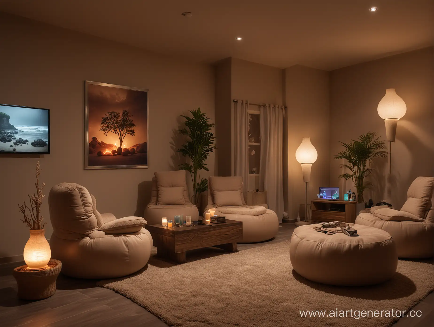 Soothing-Relaxation-Room-with-Aromatherapy-and-Sensory-Stimuli