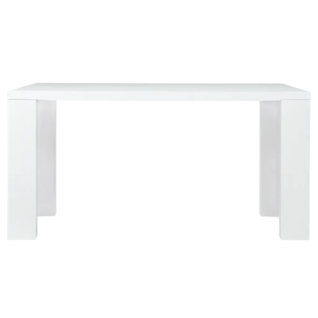 Crisp-and-Clear-White-Table-PNG-Image-for-Versatile-Digital-Applications
