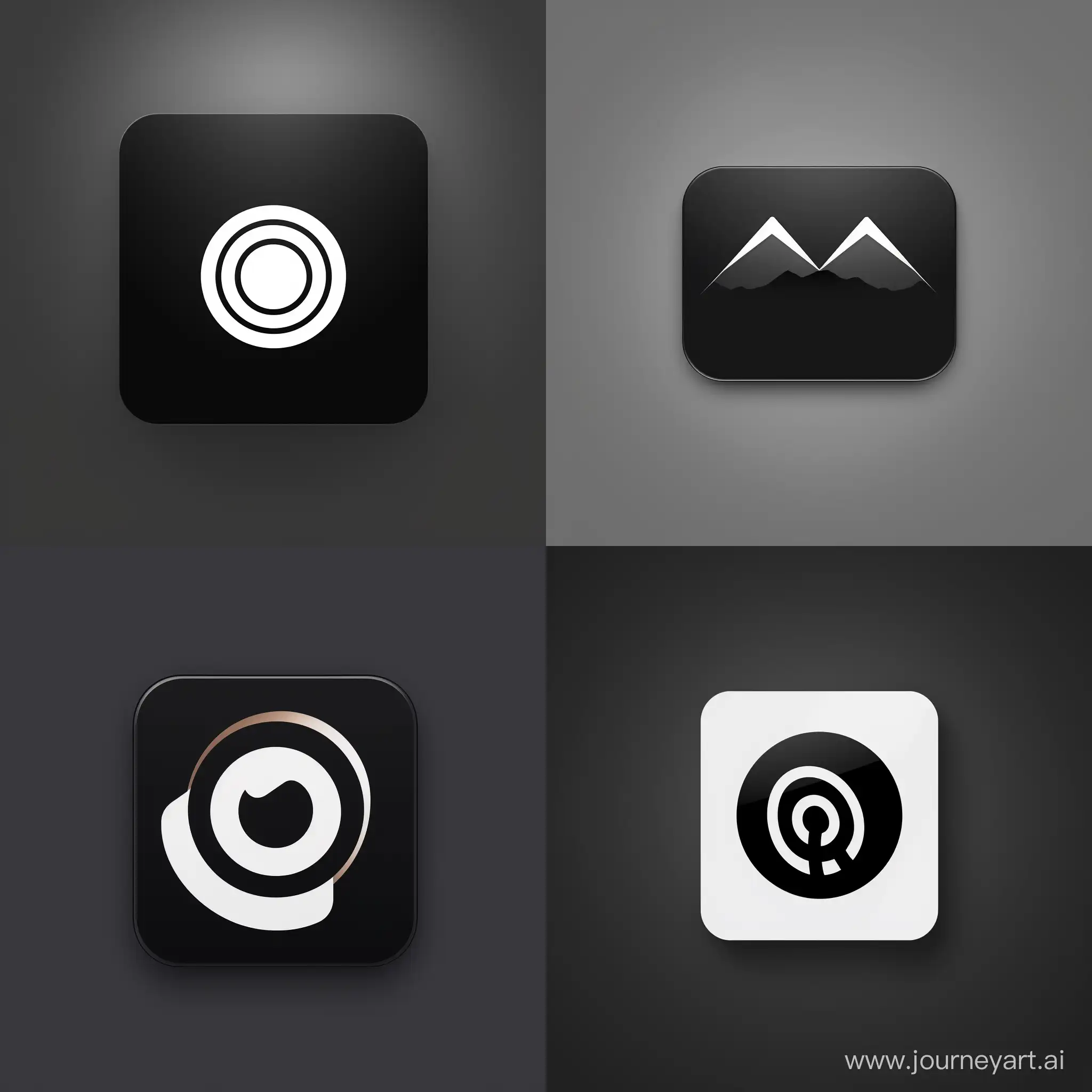 Minimalist-White-Music-Streaming-App-Icon-on-Dark-Background