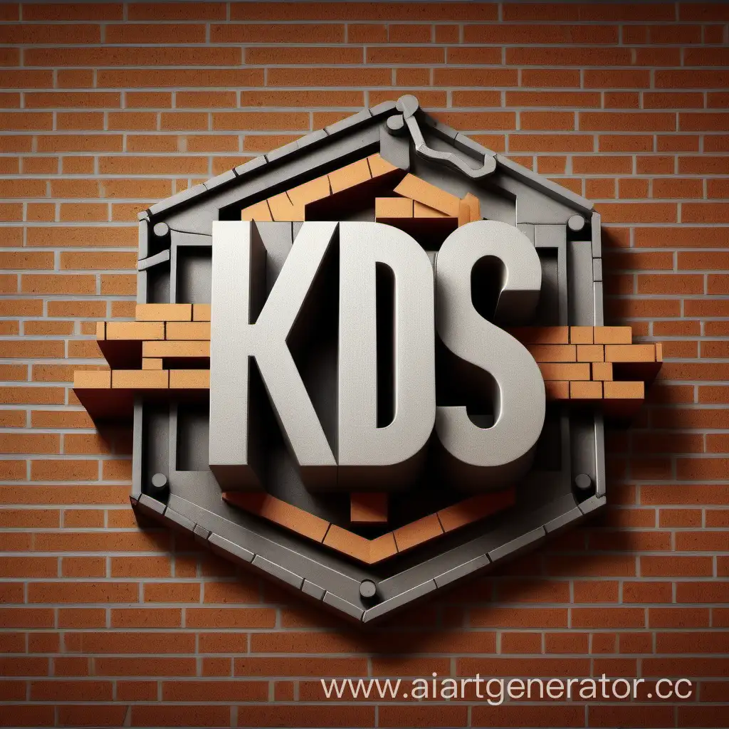 Лого компании по строительству - KDS

большие буквы KDS вокруг все стилизованно под строительную тематику
