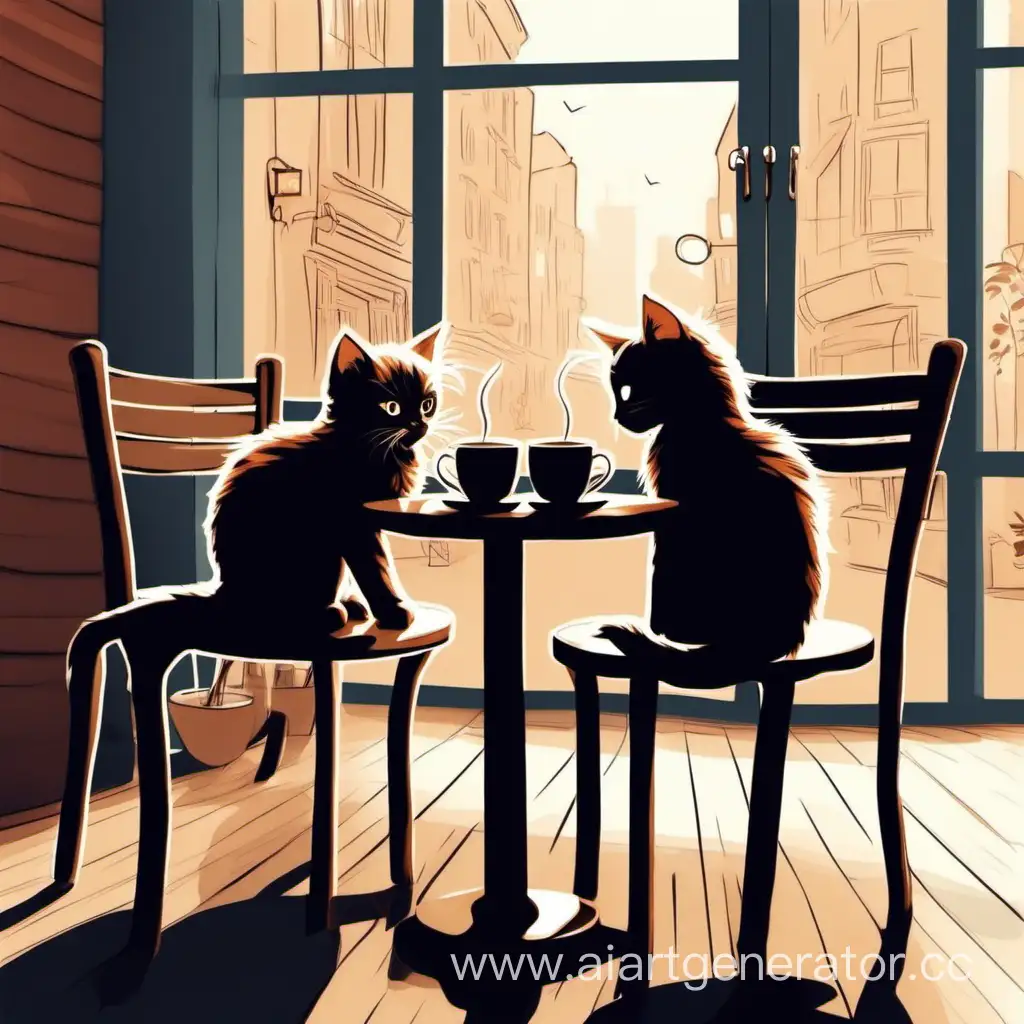 Adorable-Kittens-Enjoying-Coffee-in-a-Cozy-Cafe