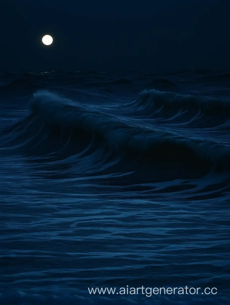 Moonlit-Waves-Serene-Ocean-Scene-at-Night