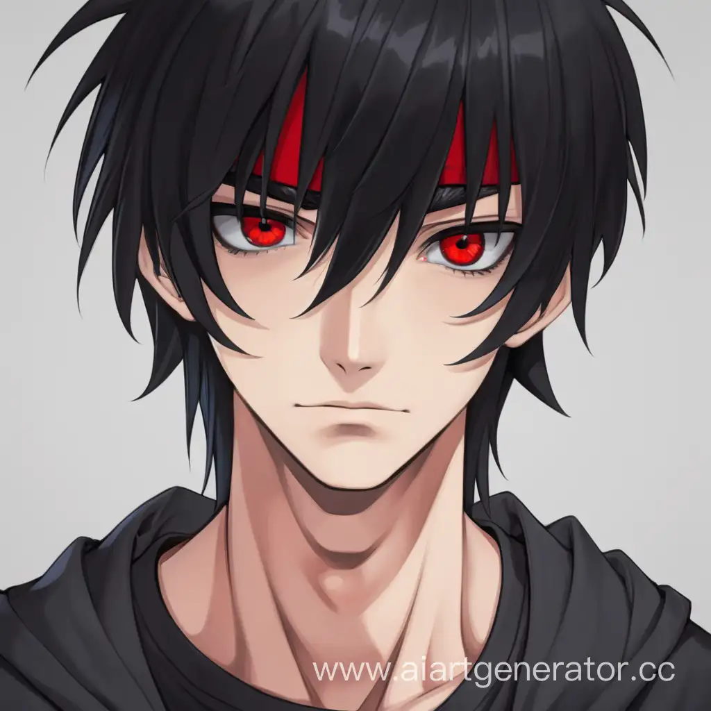 Young-Man-with-Striking-Black-Hair-and-Red-Eyes