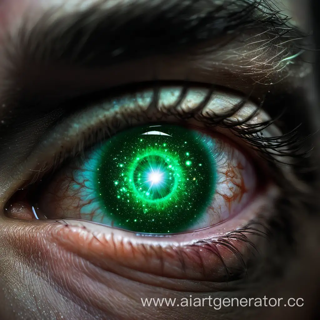 Cosmic-Reflection-Enchanting-Universe-in-the-Green-Male-Eye