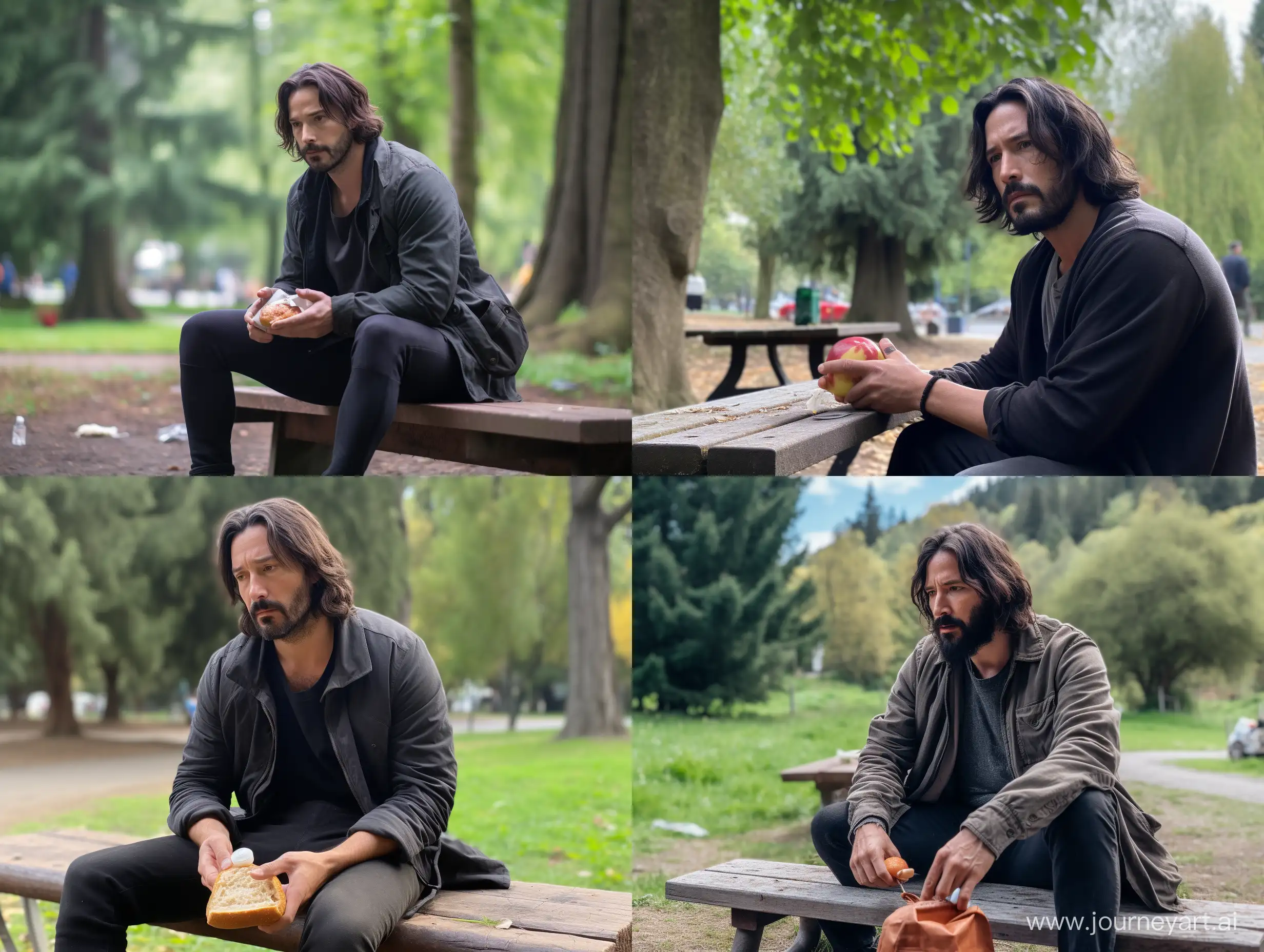 Keanu-Reeves-Reflects-in-Solitude-Enjoying-a-Tranquil-Day-in-the-Park