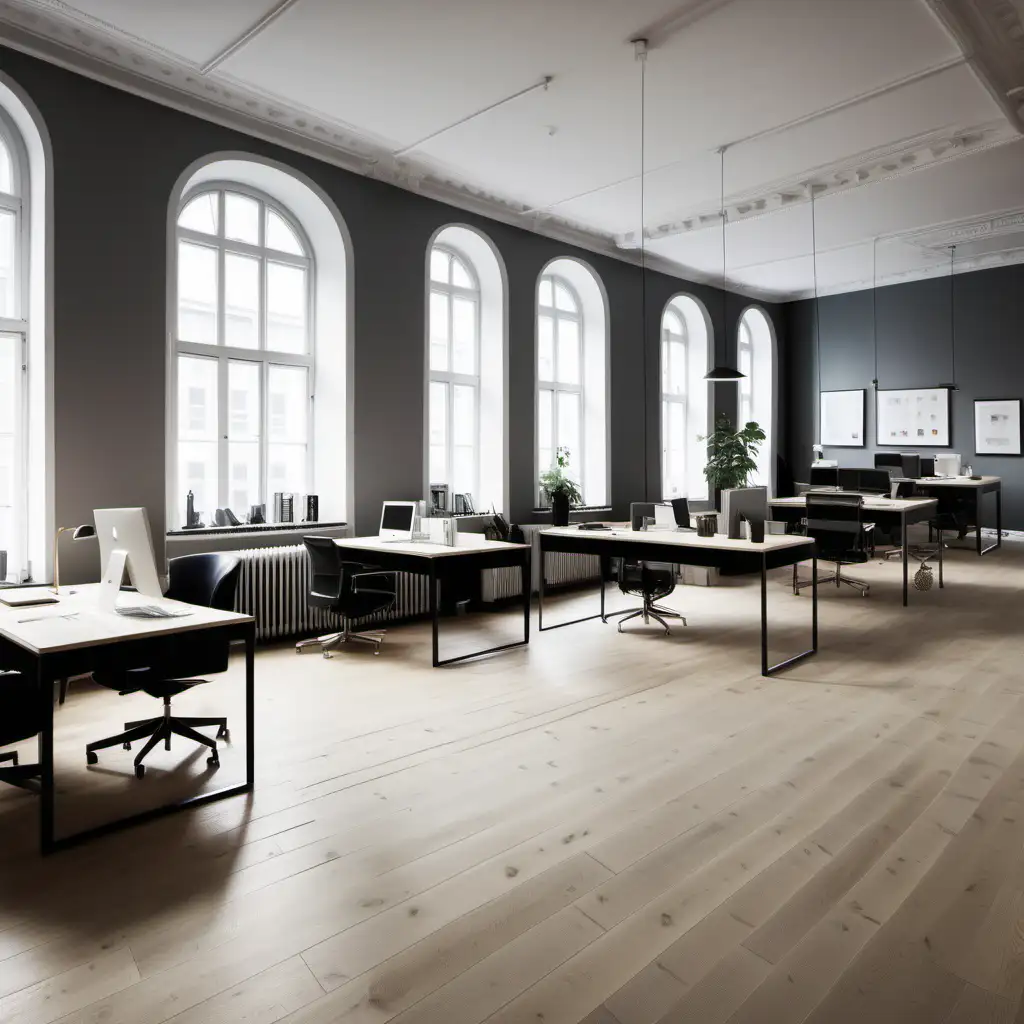 Danish Design Multifunctional Office Space with Soho Vibe