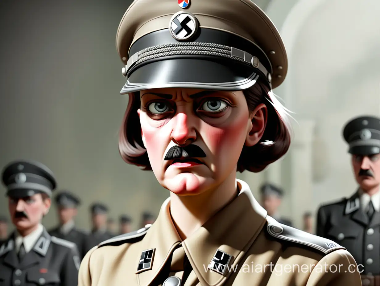 женская версия Гитлера 
