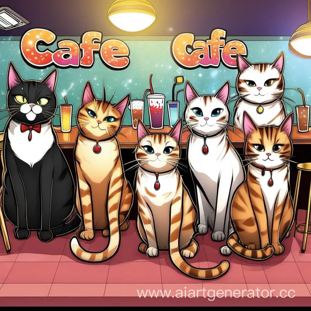 если бы сотрудники кафе караоке пятница были бы котиками 