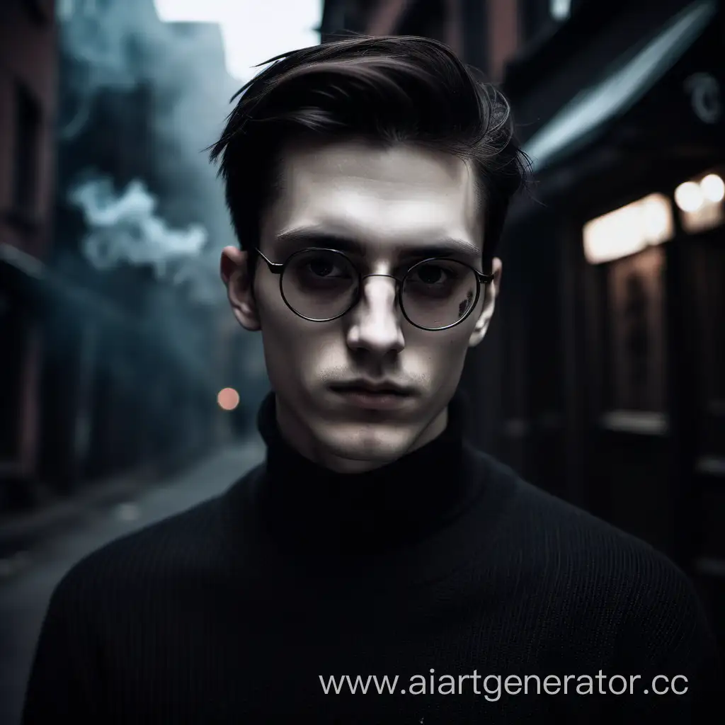 Mysterious-Gothic-Portrait-Brooding-Young-Man-in-Dark-Ambiance