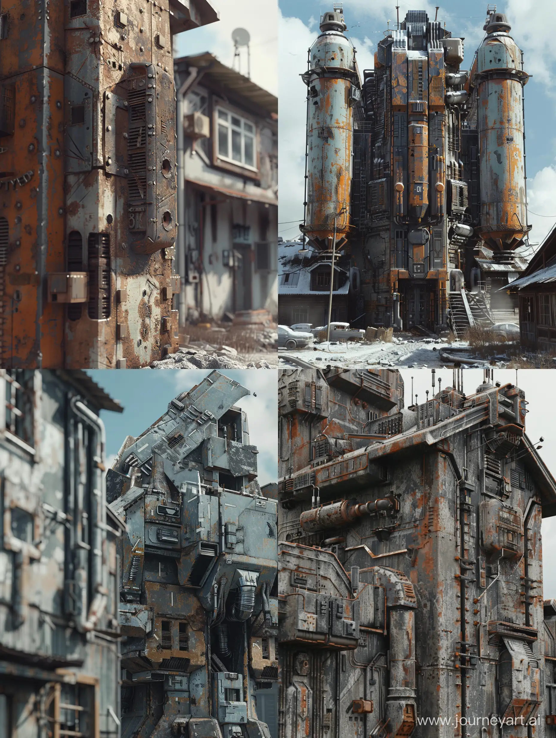 PostApocalyptic-Cyberpunk-Tower-in-Old-Russian-Style