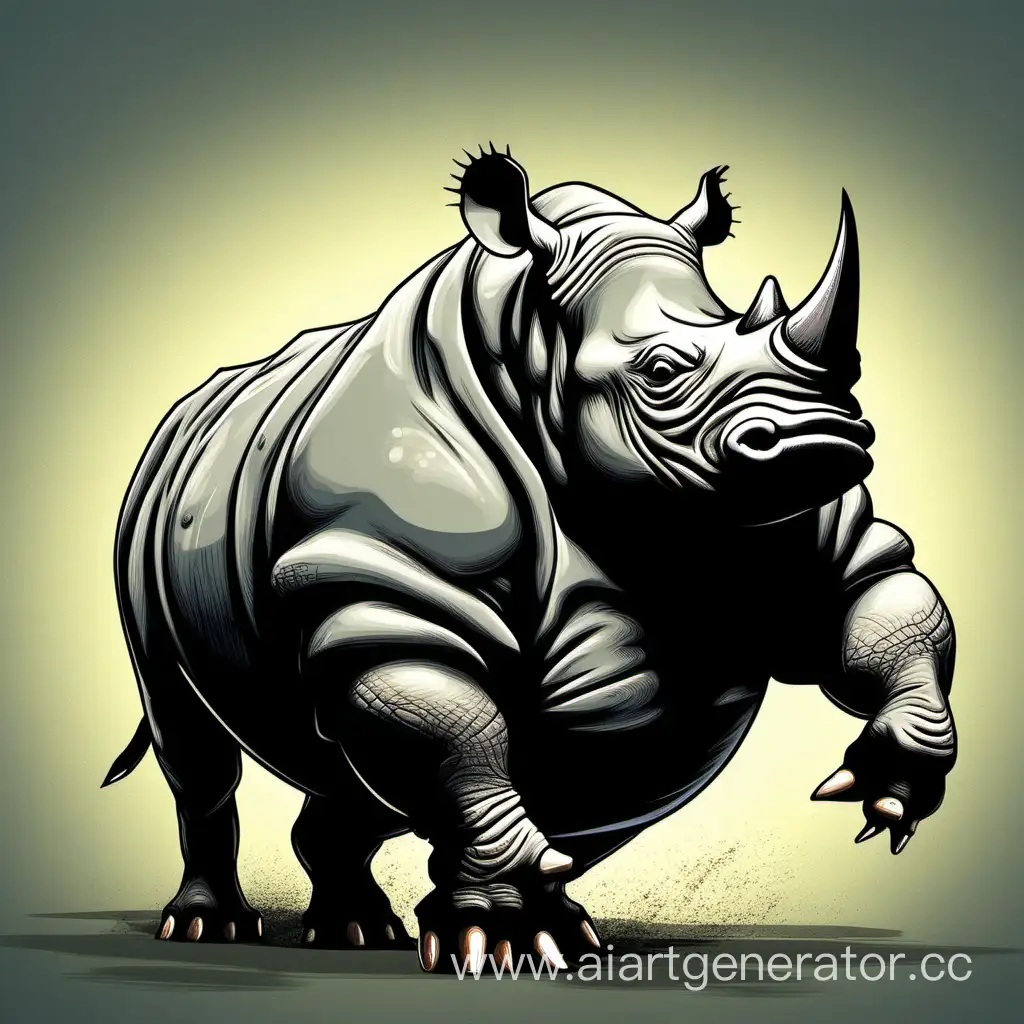 Носорог злой