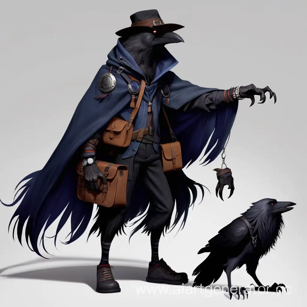 Raven werewolf traveler