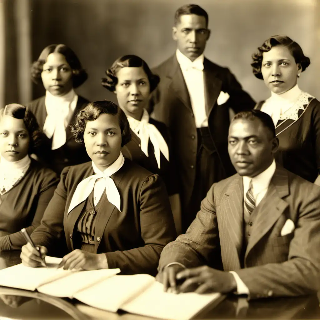 African American Teachers Association Meeting 1931