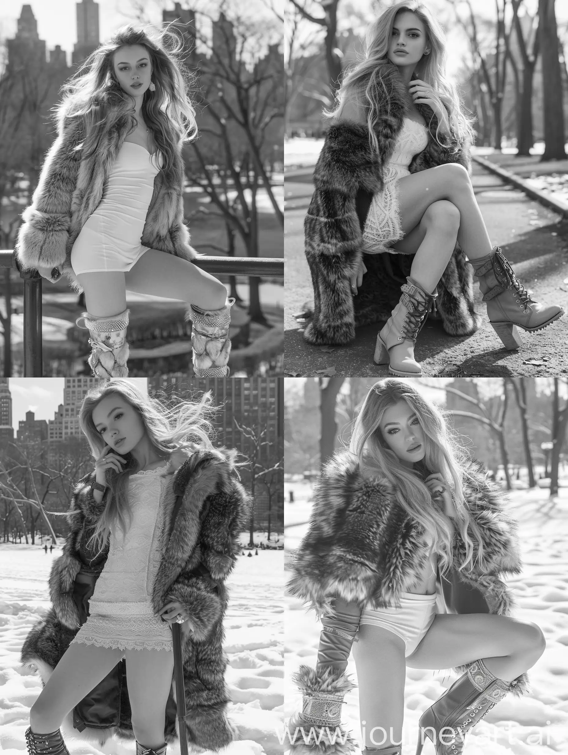 Fashionable-Winter-Photoshoot-Stylish-Girl-in-Central-Park-New-York
