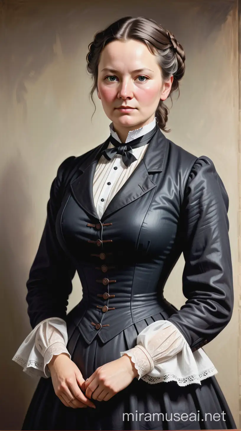 Amelia Dyer Notorious Victorian Serial Killer Portrait