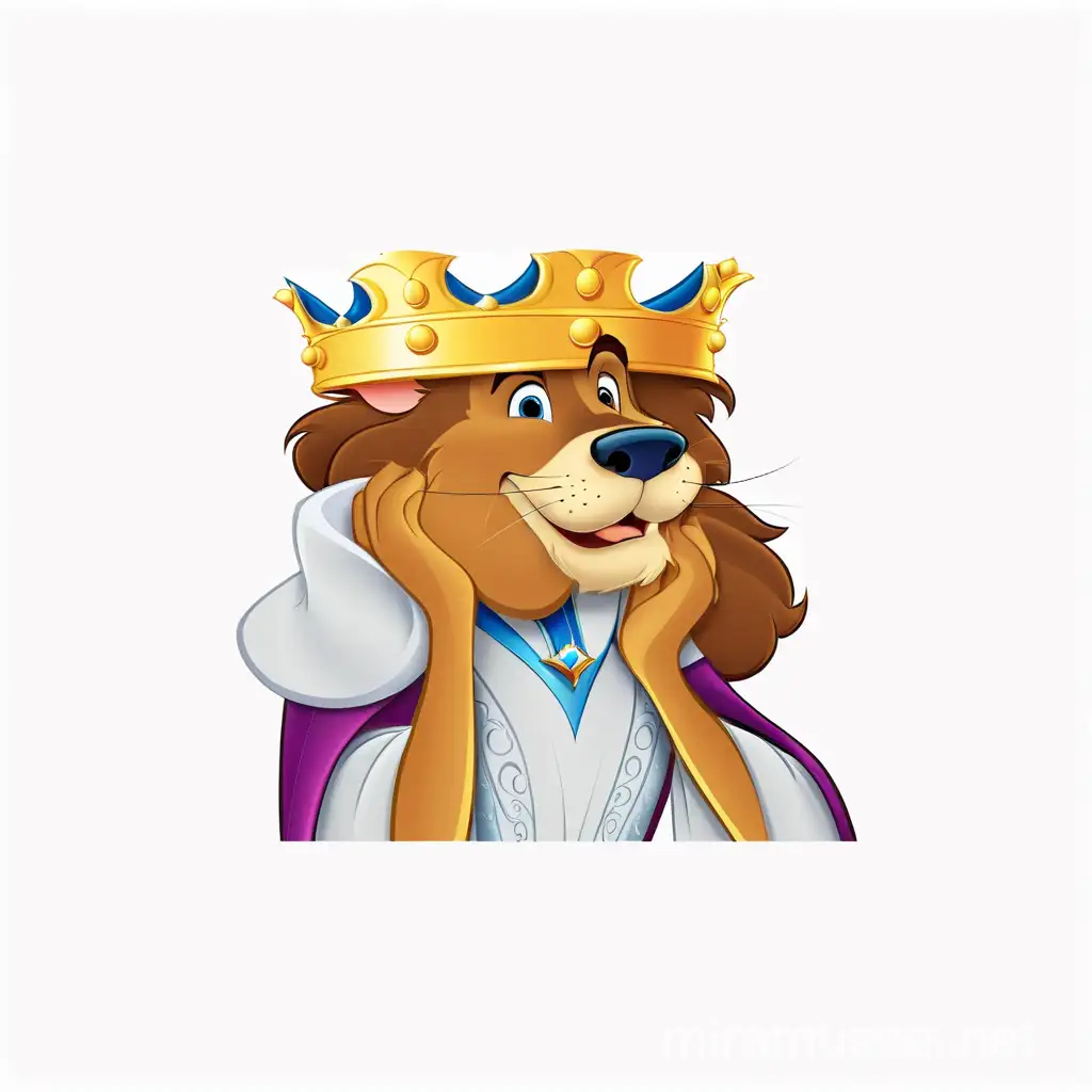 Prince John Character from Disneys Animated Robin Hood
