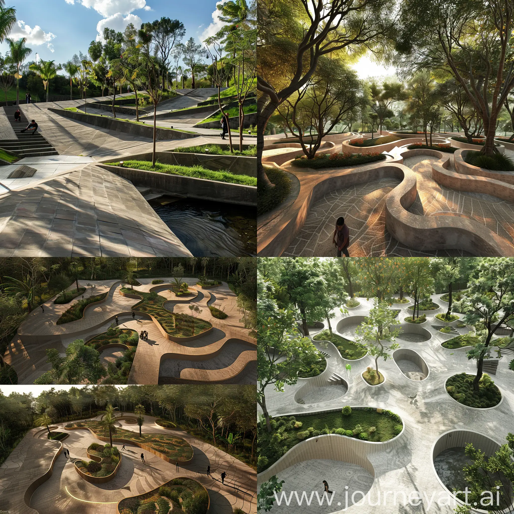PreHispanic-Geometry-Inspired-Park-Design