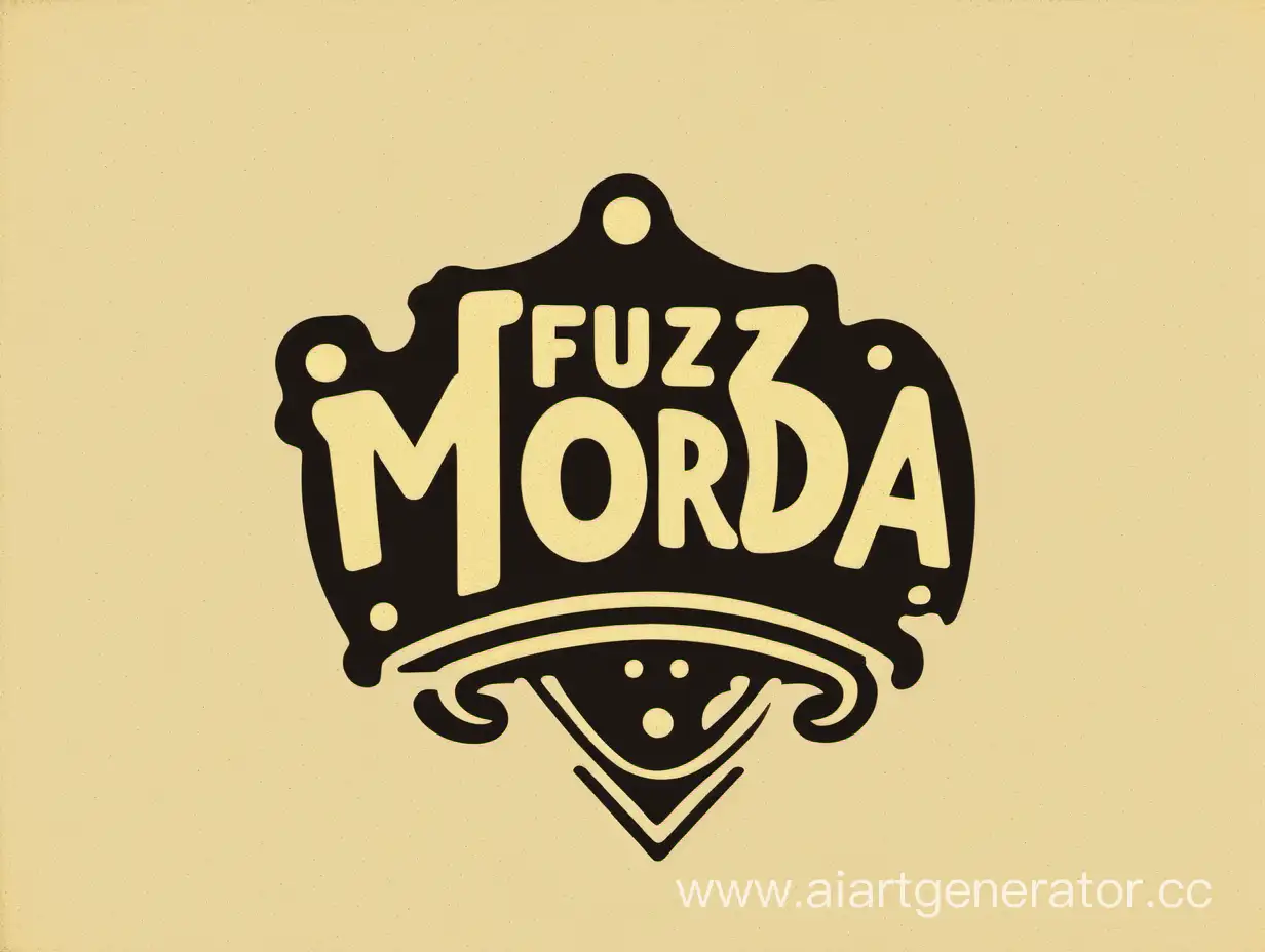 Fuzz morda logo minimalism vintage