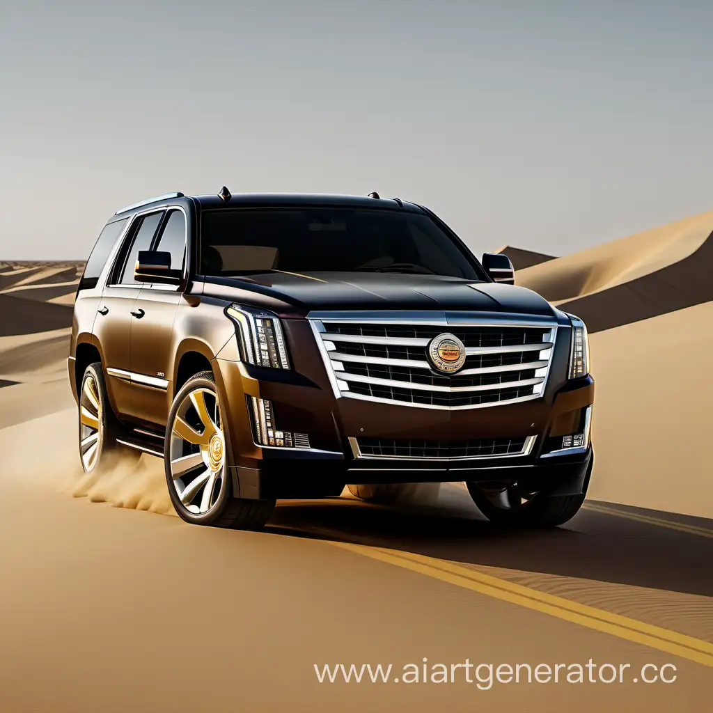 Desert-Adventure-Cadillac-Escalade-4th-Generation-with-Bold-Yellow-Stripes