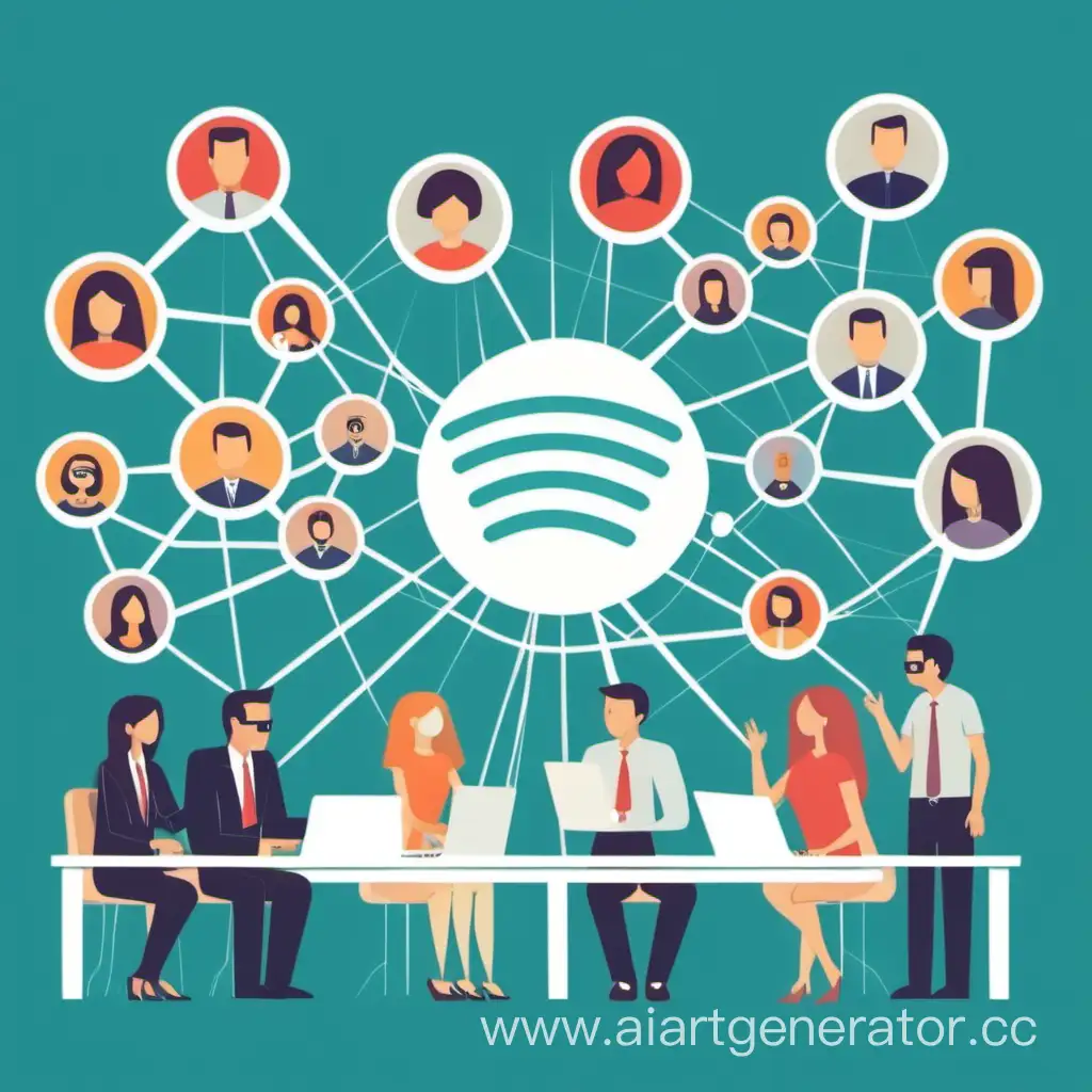 Online-Communication-Diverse-People-Connecting-via-Digital-Devices