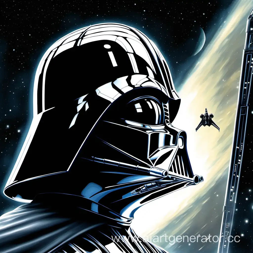 Darth-Vader-Profile-Mask-with-Starfighter-Reflection