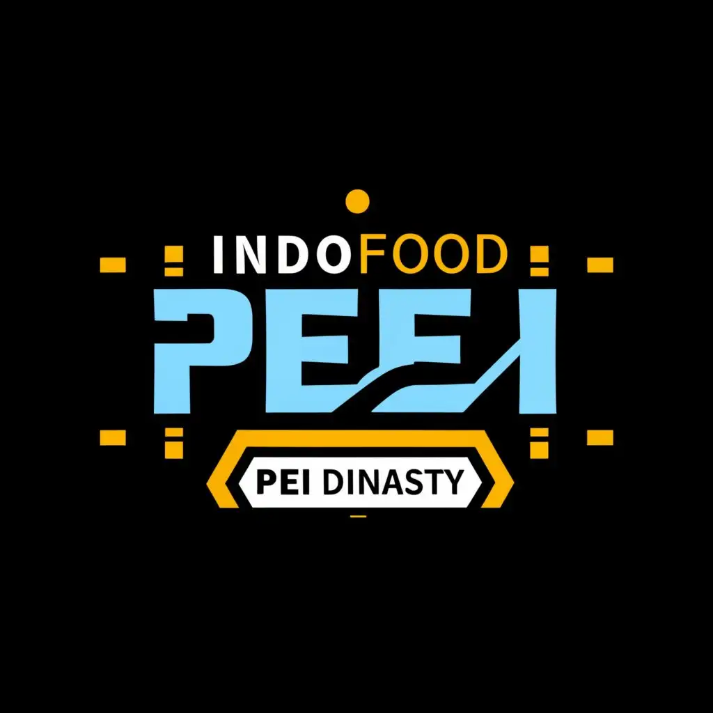 LOGO-Design-For-INDOFOOD-PEI-Industrial-Style-Typography-in-Blue-on-Black-Background-with-PEI-Dynasty-Slogan