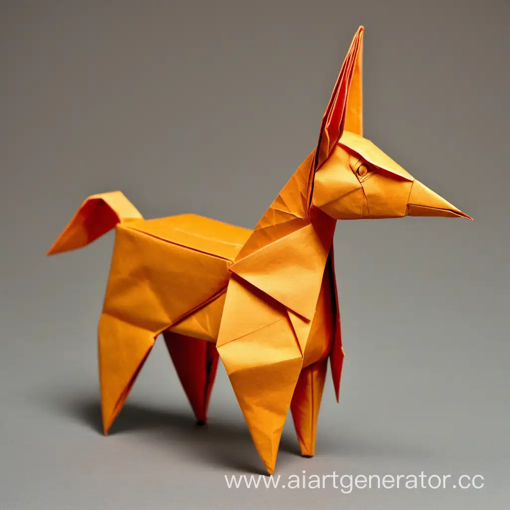 origami from the tale of the peasant