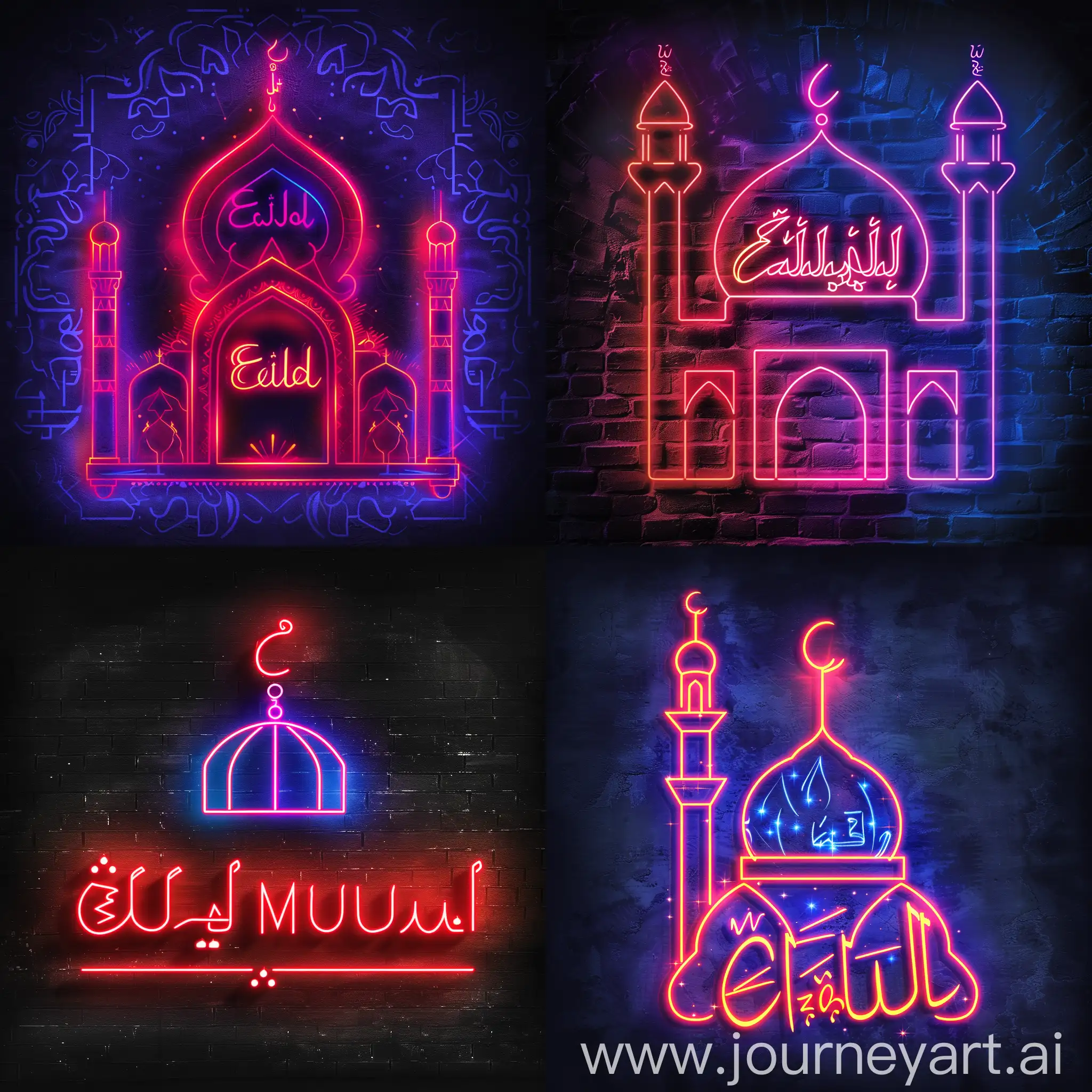 Eid-Mubarak-Neon-Vibe-Celebration-with-Traditional-Elements