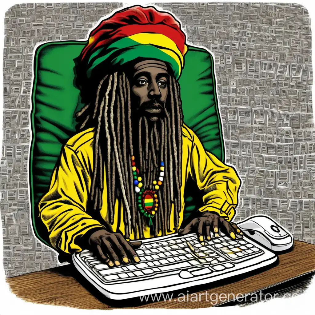 White-Rastafarian-Engaged-in-Digital-Work
