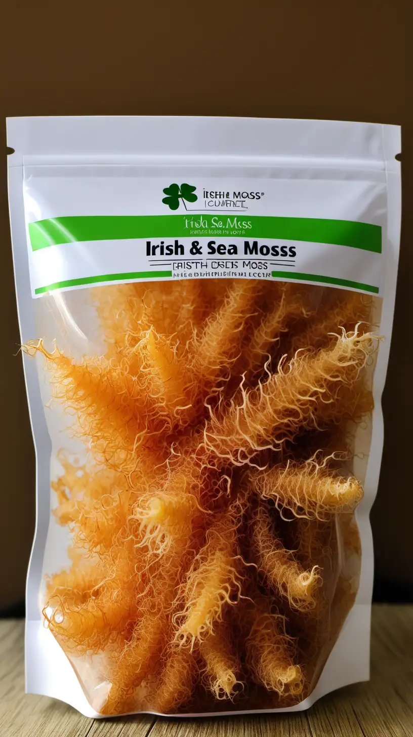 Harvesting Irish Sea Moss by the Coast