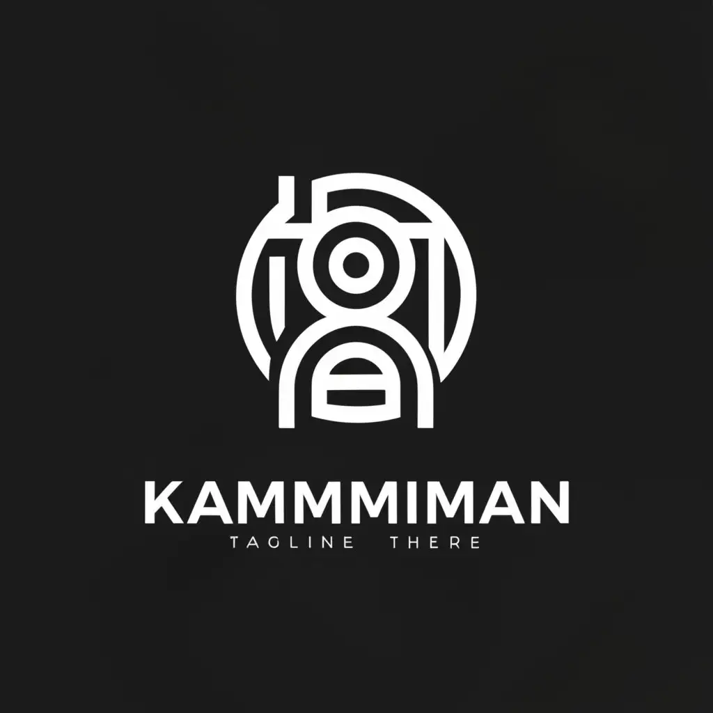 a logo design,with the text "kameraman", main symbol:photographer, camera,Minimalistic,be used in Entertainment industry,clear background